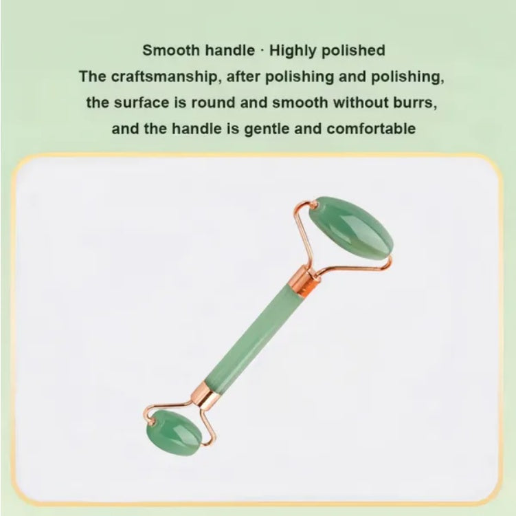 Gua Sha Facial Massage Tool Set (2 PCS) – Cooling Face & Neck Massage