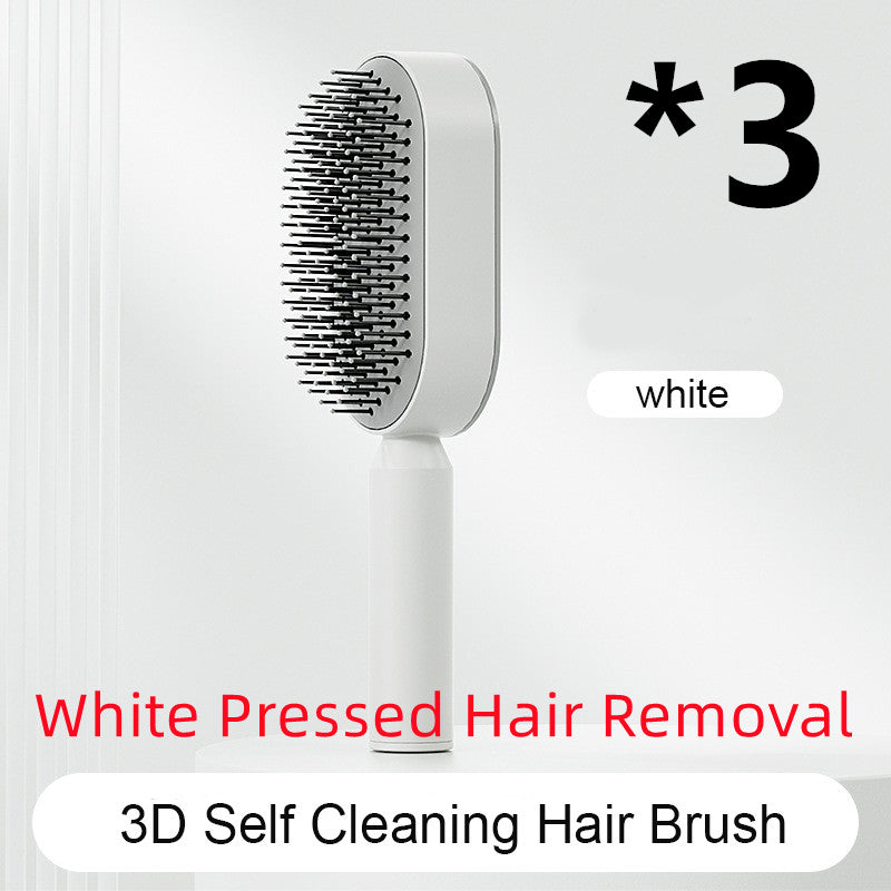 Self Cleaning Hair Brush For Women One-key Cleaning Hair Loss Airbag Massage Scalp Comb Anti-Static Hairbrush




















Self Cleaning Hair Brush – One Click Anti-Static Scalp Massage Comb