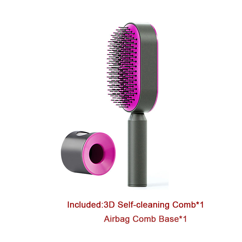 Self Cleaning Hair Brush For Women One-key Cleaning Hair Loss Airbag Massage Scalp Comb Anti-Static Hairbrush




















Self Cleaning Hair Brush – One Click Anti-Static Scalp Massage Comb