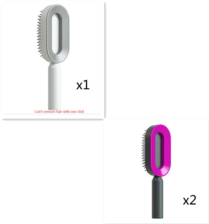 Self Cleaning Hair Brush For Women One-key Cleaning Hair Loss Airbag Massage Scalp Comb Anti-Static Hairbrush




















Self Cleaning Hair Brush – One Click Anti-Static Scalp Massage Comb