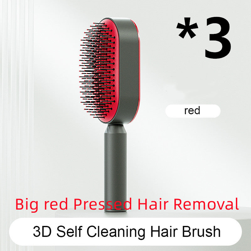 Self Cleaning Hair Brush For Women One-key Cleaning Hair Loss Airbag Massage Scalp Comb Anti-Static Hairbrush




















Self Cleaning Hair Brush – One Click Anti-Static Scalp Massage Comb