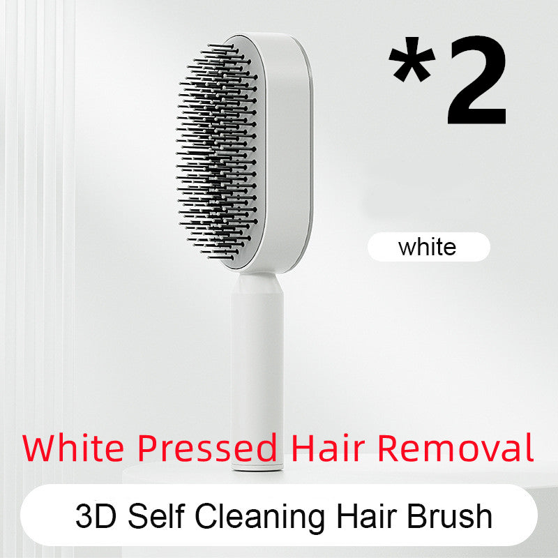 Self Cleaning Hair Brush For Women One-key Cleaning Hair Loss Airbag Massage Scalp Comb Anti-Static Hairbrush




















Self Cleaning Hair Brush – One Click Anti-Static Scalp Massage Comb