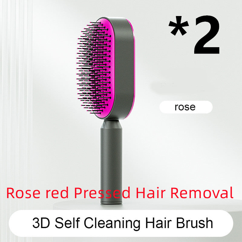 Self Cleaning Hair Brush For Women One-key Cleaning Hair Loss Airbag Massage Scalp Comb Anti-Static Hairbrush




















Self Cleaning Hair Brush – One Click Anti-Static Scalp Massage Comb
