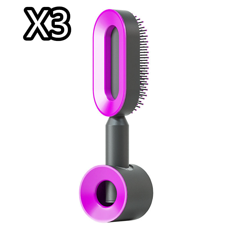 Self Cleaning Hair Brush For Women One-key Cleaning Hair Loss Airbag Massage Scalp Comb Anti-Static Hairbrush




















Self Cleaning Hair Brush – One Click Anti-Static Scalp Massage Comb