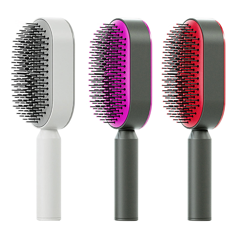 Self Cleaning Hair Brush For Women One-key Cleaning Hair Loss Airbag Massage Scalp Comb Anti-Static Hairbrush




















Self Cleaning Hair Brush – One Click Anti-Static Scalp Massage Comb