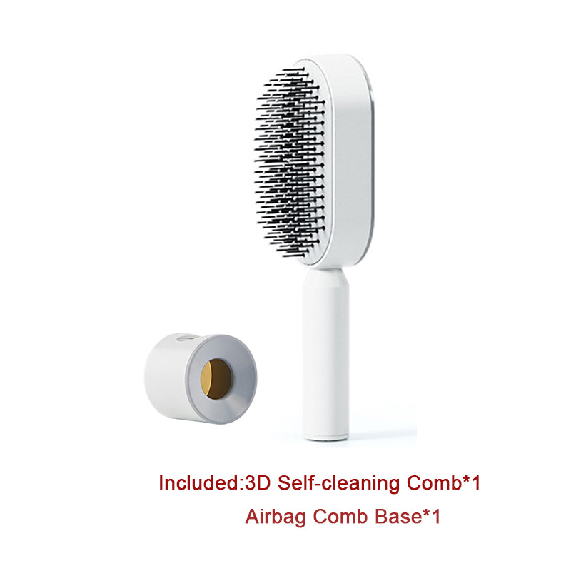 Self Cleaning Hair Brush For Women One-key Cleaning Hair Loss Airbag Massage Scalp Comb Anti-Static Hairbrush




















Self Cleaning Hair Brush – One Click Anti-Static Scalp Massage Comb