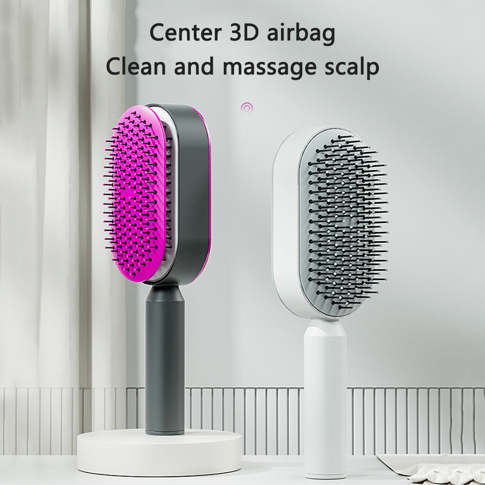 Self Cleaning Hair Brush For Women One-key Cleaning Hair Loss Airbag Massage Scalp Comb Anti-Static Hairbrush




















Self Cleaning Hair Brush – One Click Anti-Static Scalp Massage Comb