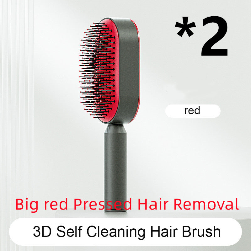 Self Cleaning Hair Brush For Women One-key Cleaning Hair Loss Airbag Massage Scalp Comb Anti-Static Hairbrush




















Self Cleaning Hair Brush – One Click Anti-Static Scalp Massage Comb