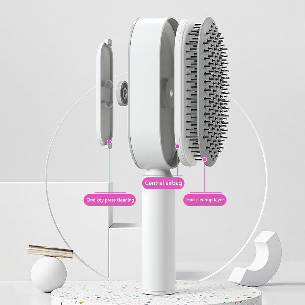 Self Cleaning Hair Brush For Women One-key Cleaning Hair Loss Airbag Massage Scalp Comb Anti-Static Hairbrush




















Self Cleaning Hair Brush – One Click Anti-Static Scalp Massage Comb