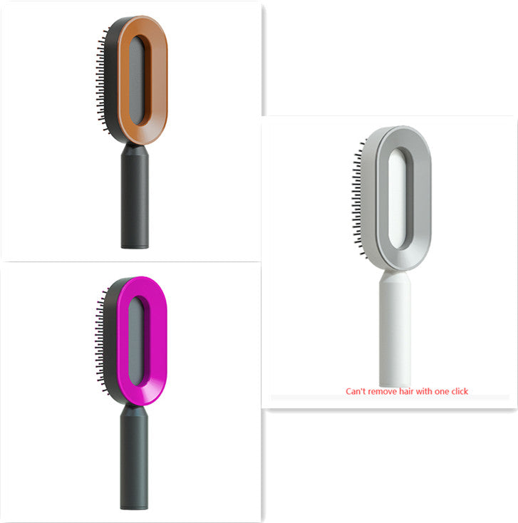 Self Cleaning Hair Brush For Women One-key Cleaning Hair Loss Airbag Massage Scalp Comb Anti-Static Hairbrush




















Self Cleaning Hair Brush – One Click Anti-Static Scalp Massage Comb